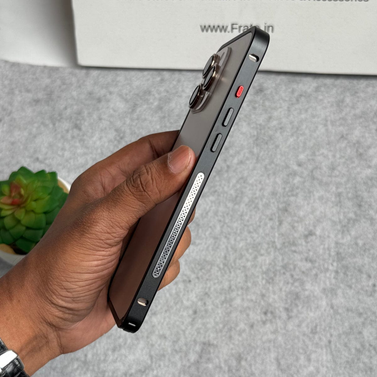 iPhone 16 Series Light Weight Aluminium Metal Bumper Frame