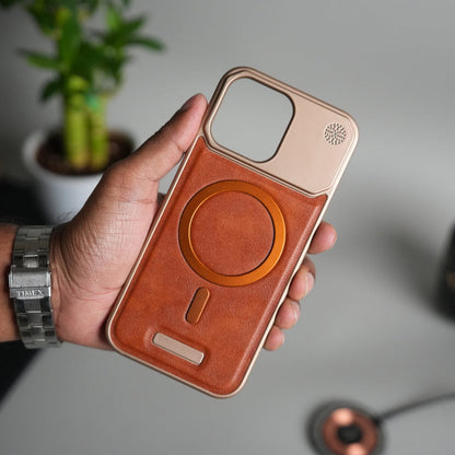 iPhone 15 Series Cover Frameless PU Leather Case