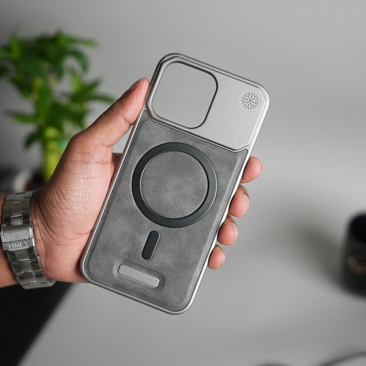 iPhone 15 Series Cover Frameless PU Leather Case