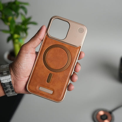 iPhone 16 Series Cover Frameless PU Leather Case