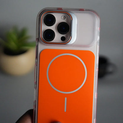 iPhone 16 Pro Max MagSafe Case with Metal Camera Stand | Slim & Shockproof Protection