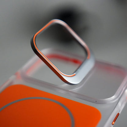 iPhone 15 Pro Max MagSafe Case with Metal Camera Stand | Slim & Shockproof Protection