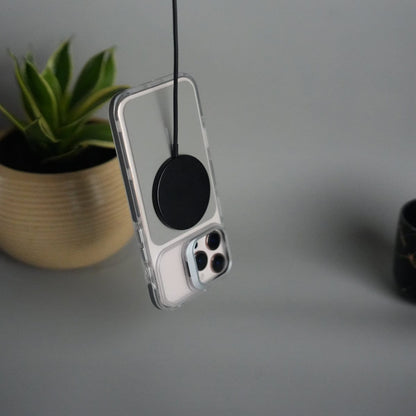 iPhone 15 Pro Max MagSafe Case with Metal Camera Stand | Slim & Shockproof Protection
