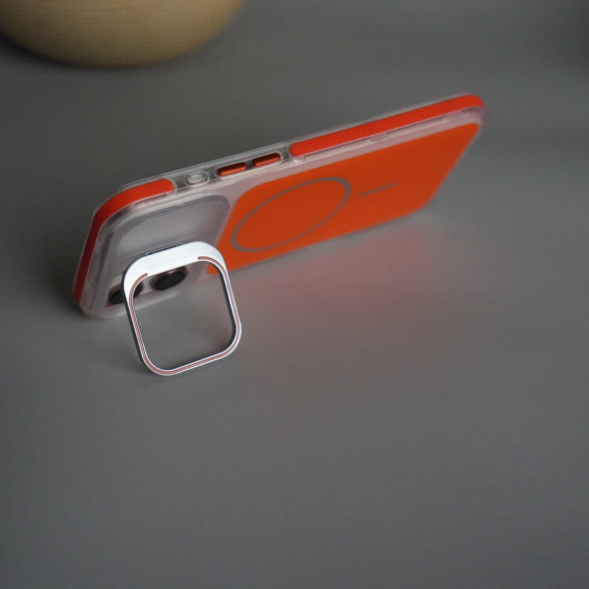 iPhone 16 Pro Max MagSafe Case with Metal Camera Stand | Slim & Shockproof Protection