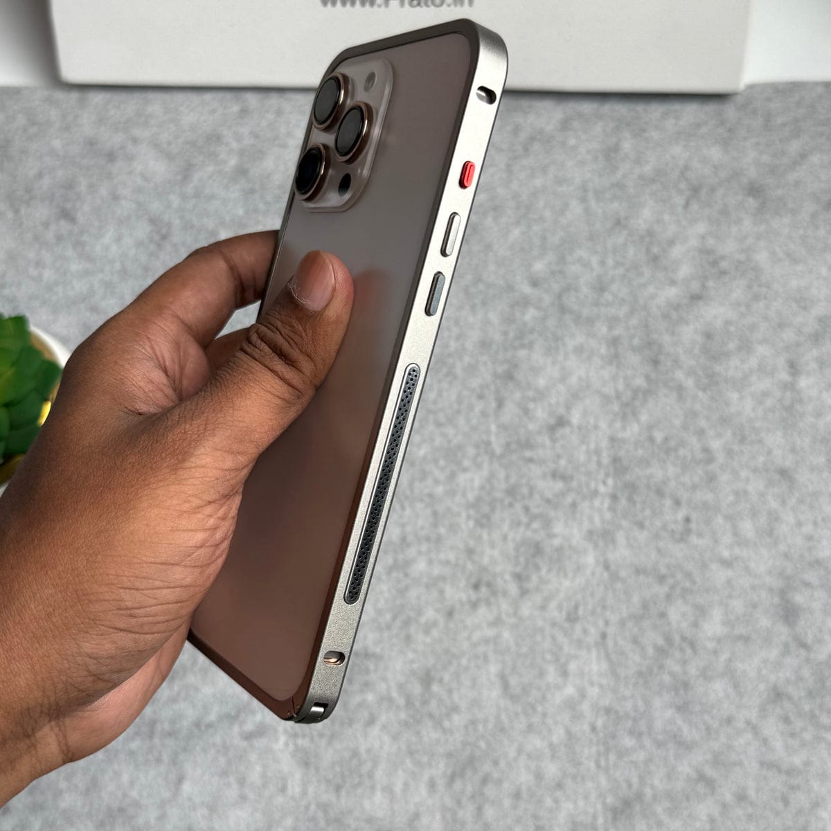iPhone 16 Series Light Weight Aluminium Metal Bumper Frame