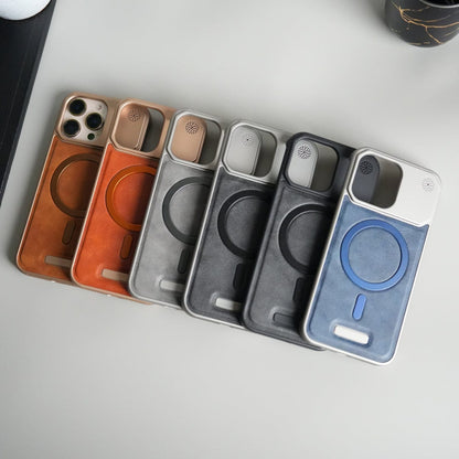 iPhone 15 Series Cover Frameless PU Leather Case