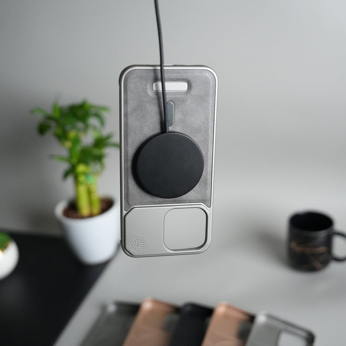 iPhone 15 Series Cover Frameless PU Leather Case