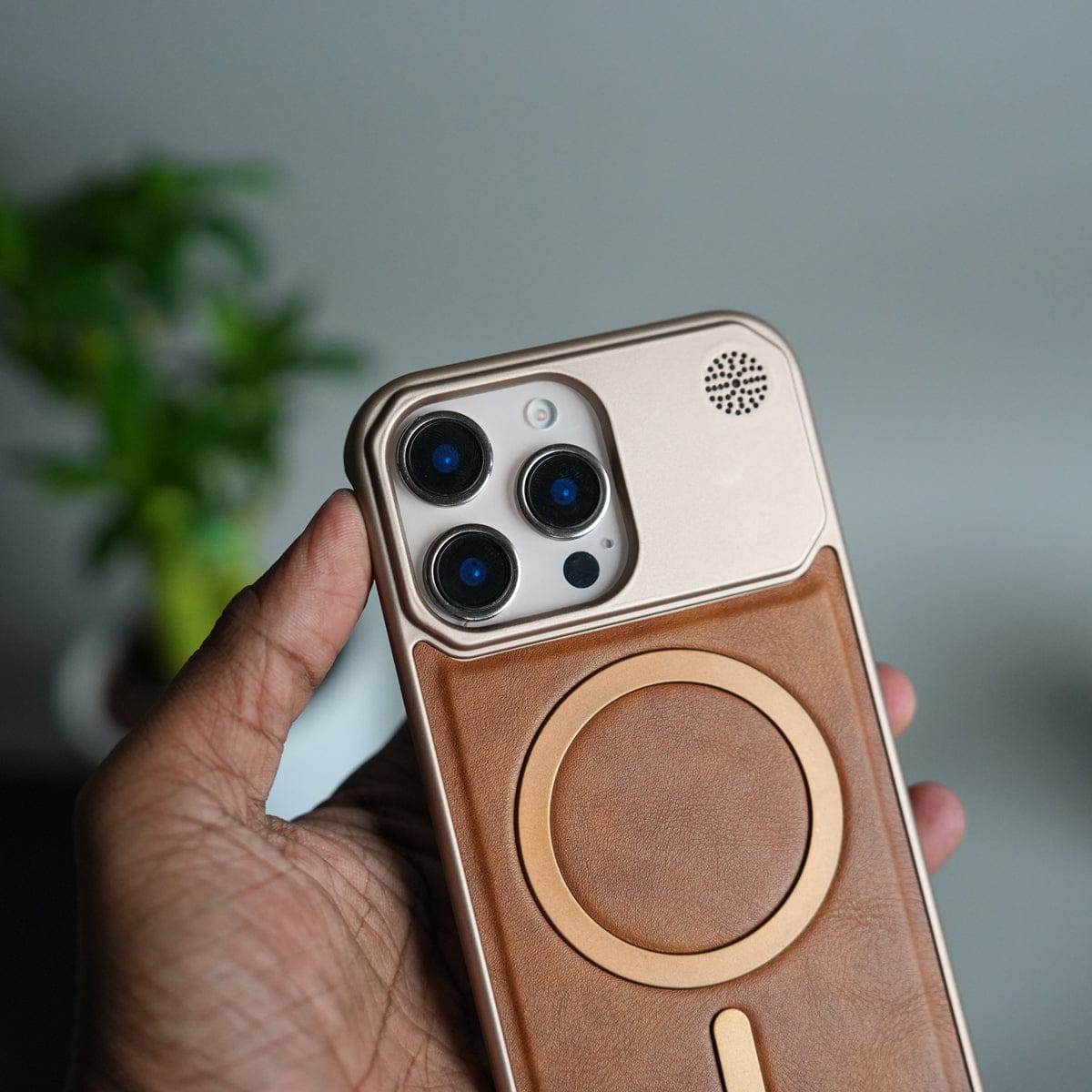iPhone 15 Series Cover Frameless PU Leather Case