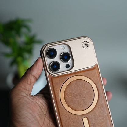 iPhone 15 Series Cover Frameless PU Leather Case