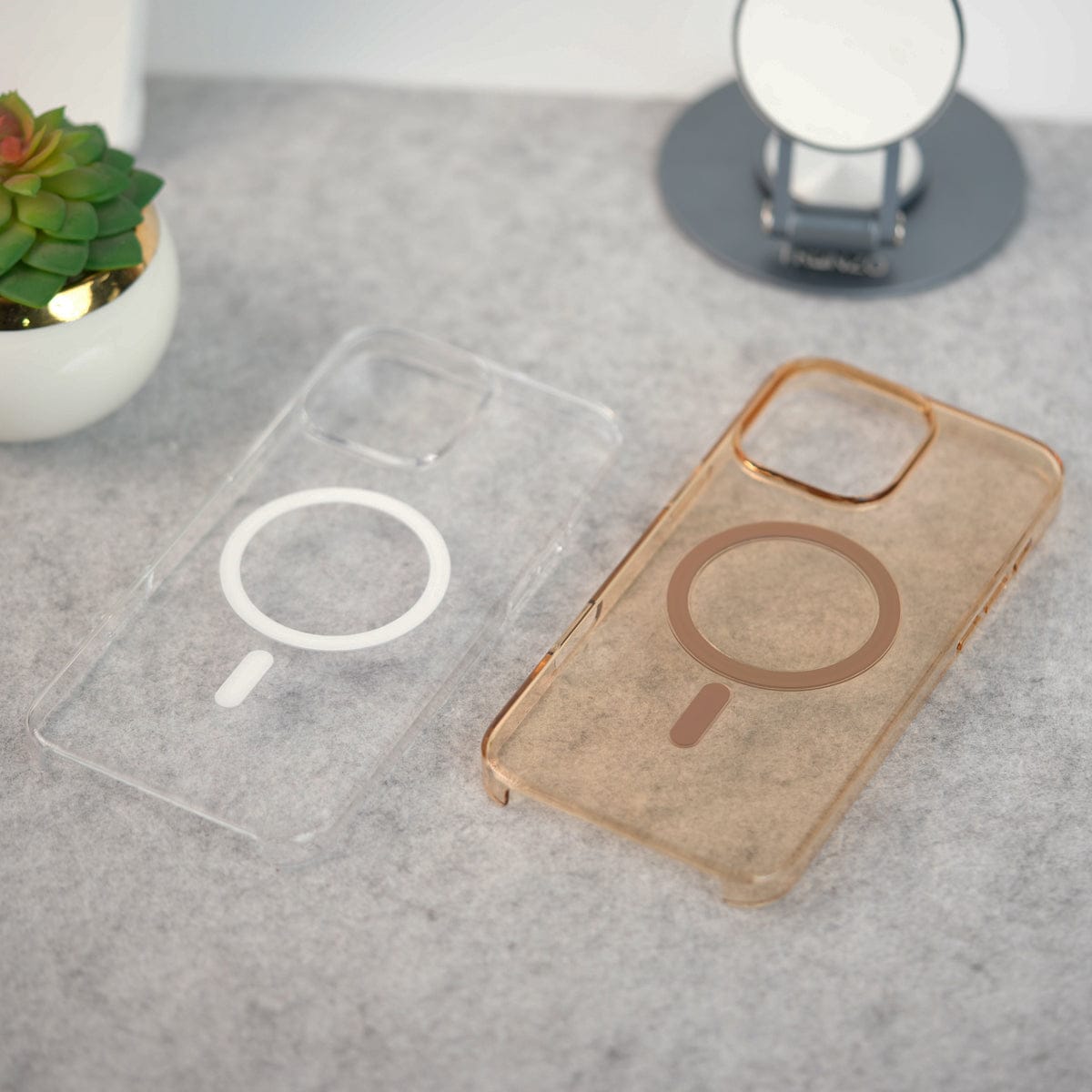 iPhone 16 Series High Quality Cristal Case Strong MagSafe IC Working Case Cover