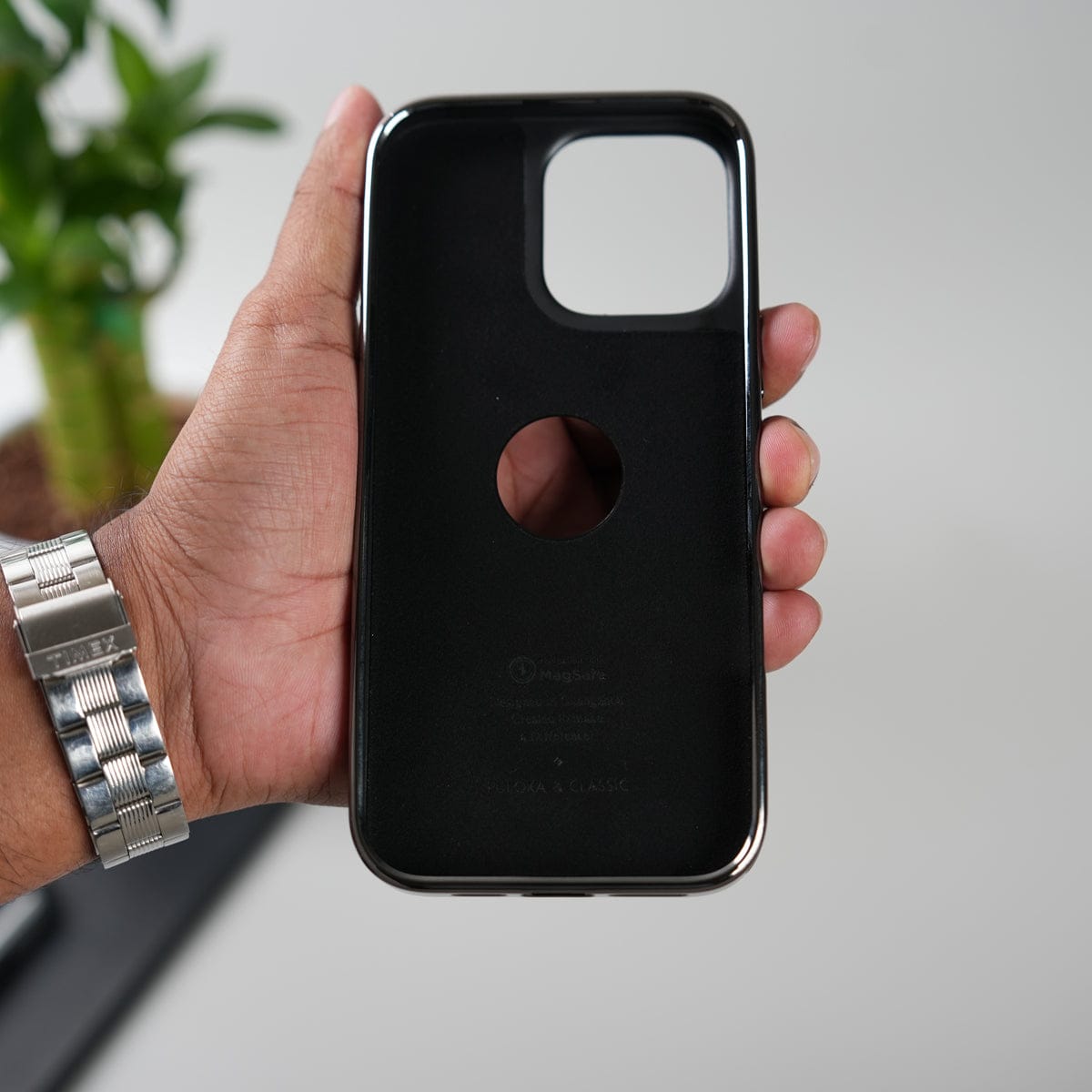 iPhone 15 Series Leather MagSafe Case