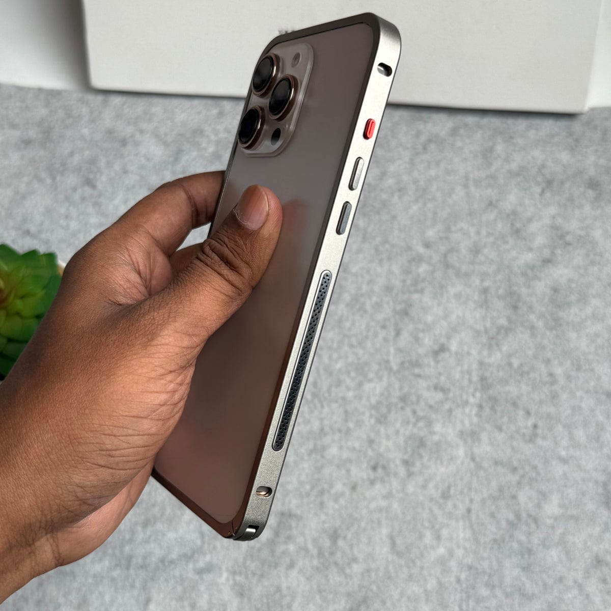 iPhone 16 Series Light Weight Aluminium Metal Bumper Frame