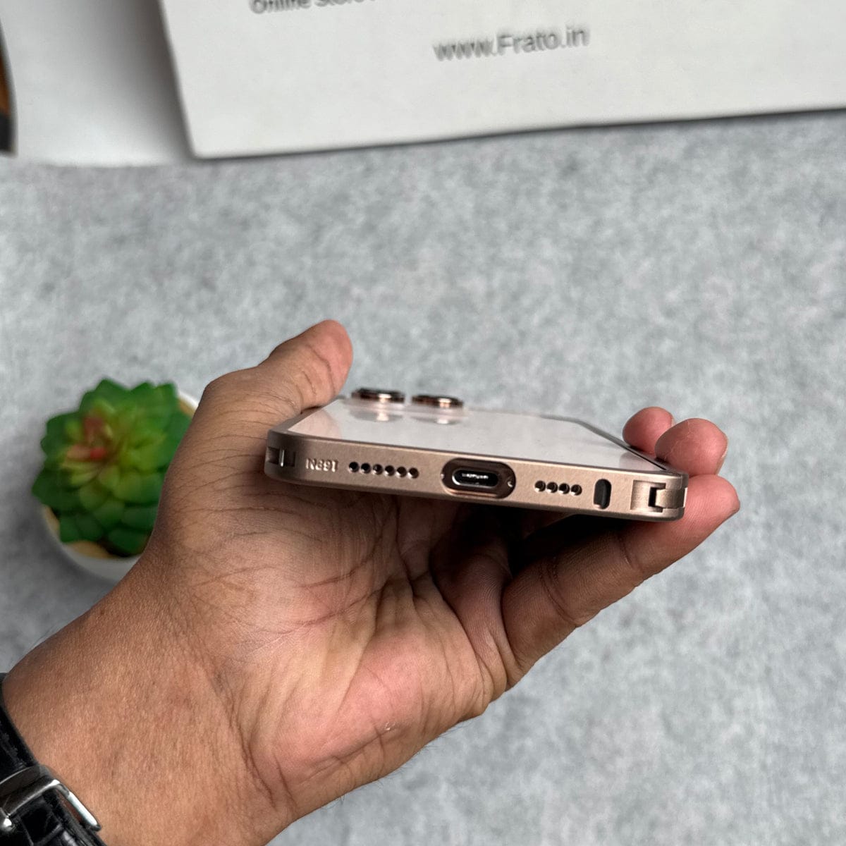 iPhone 16 Series Light Weight Aluminium Metal Bumper Frame