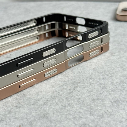 iPhone 16 Series Light Weight Aluminium Metal Bumper Frame
