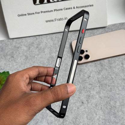 iPhone 16 Series Light Weight Aluminium Metal Bumper Frame