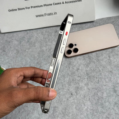 iPhone 16 Series Light Weight Aluminium Metal Bumper Frame