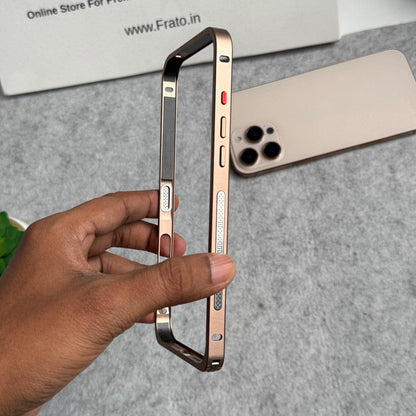iPhone 16 Series Light Weight Aluminium Metal Bumper Frame