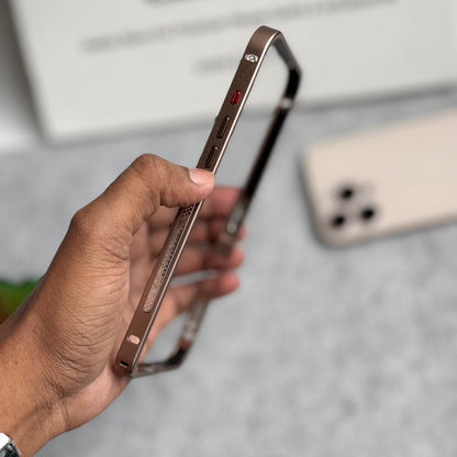 iPhone 16 Series Light Weight Aluminium Metal Bumper Frame