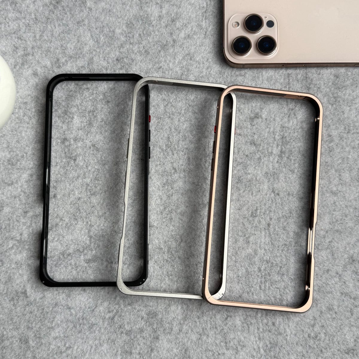 iPhone 16 Series Light Weight Aluminium Metal Bumper Frame