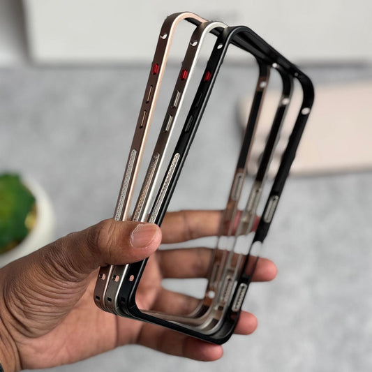 iPhone 16 Series Light Weight Aluminium Metal Bumper Frame