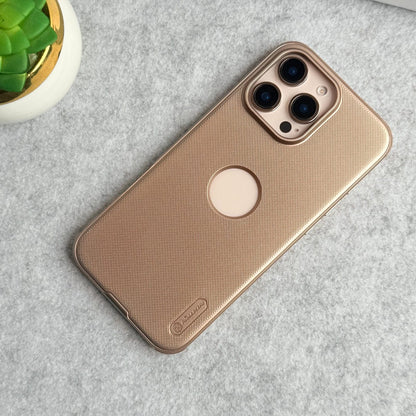 iPhone 16 Series Super Frosted Shield Pro Case Cover (Desert Golden)