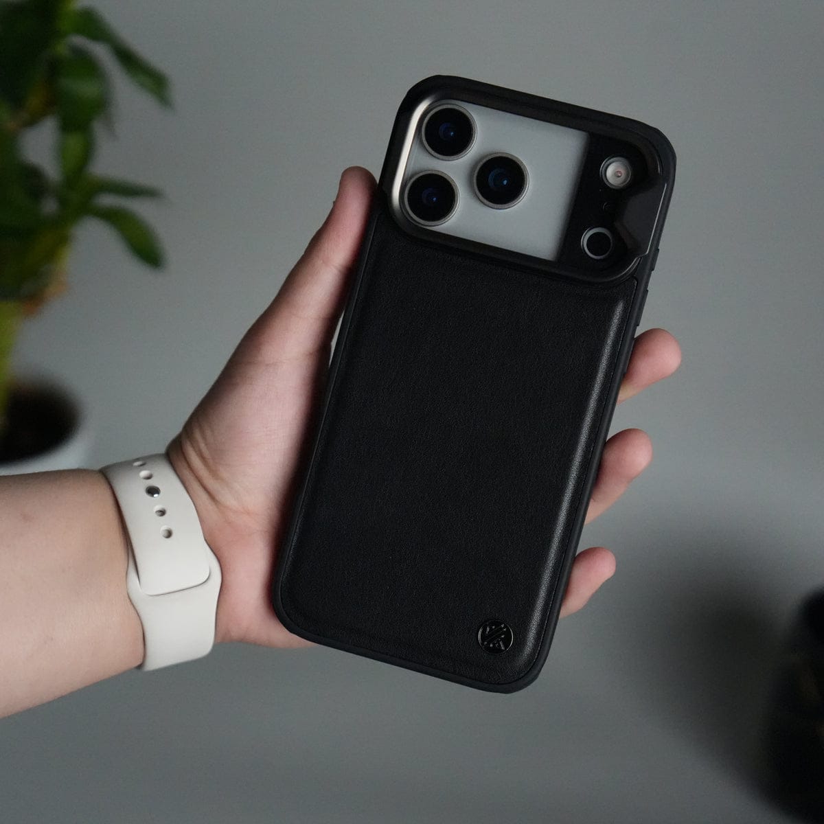 iPhone 17 Series Camera Protector Case | Sliding Metal Lens Cover | Shockproof Back Cover with Built-In Kickstand