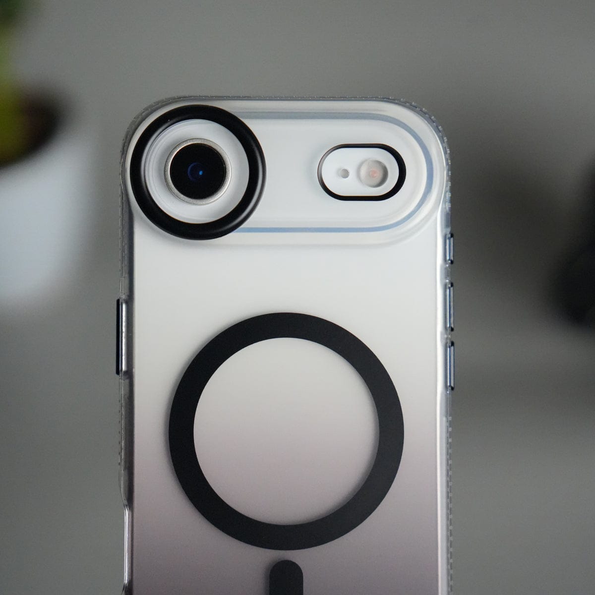 iPhone 17 Air Dual Color Shade Smoke Matte MagSafe Case Cover