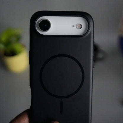 iPhone 17 Air Soft Touch MagSafe Case | Matte Finish with Color Camera Frame