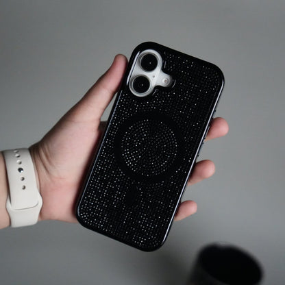 iPhone 17 Luxury Diamond Case Cover With MagSafe