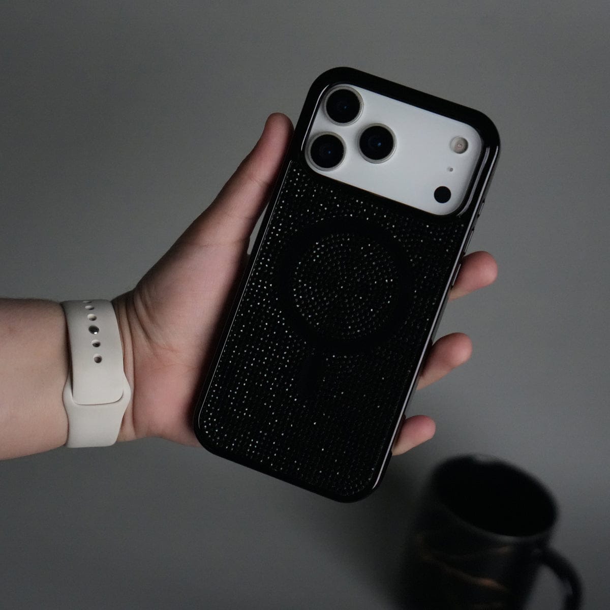 iPhone 17 Pro Luxury Diamond Case Cover