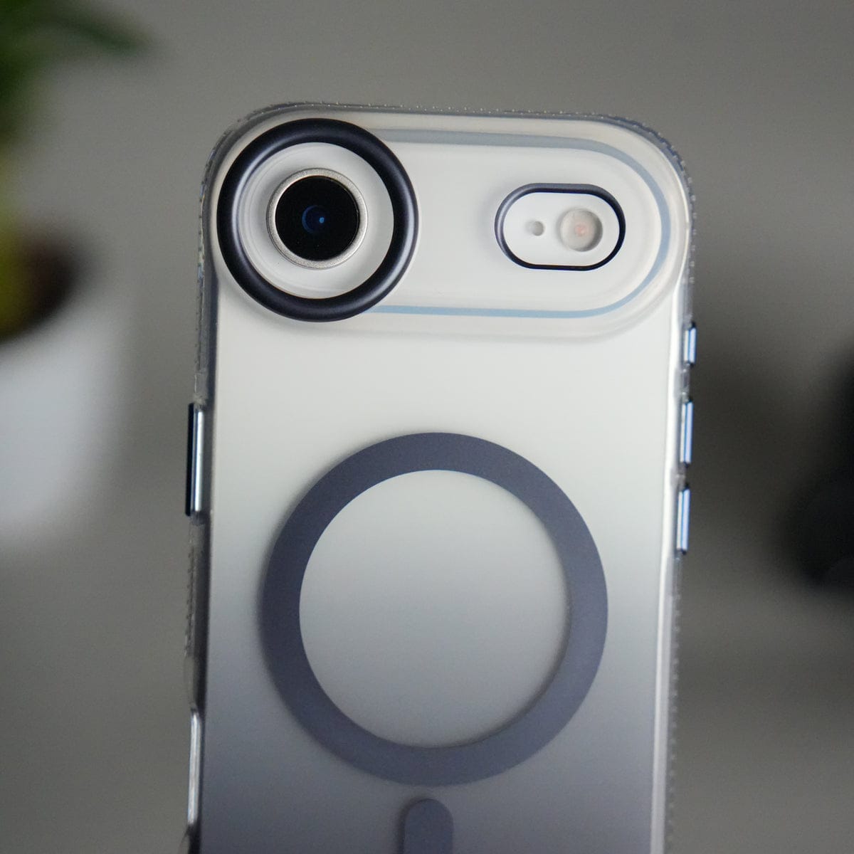 iPhone 17 Air Dual Color Shade Smoke Matte MagSafe Case Cover