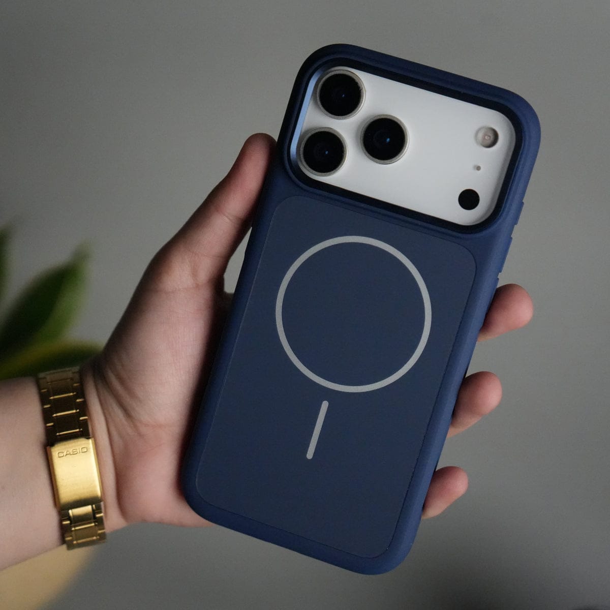 iPhone 17 Pro MagSafe Silicone Case Slim Matte Shockproof Cover with Camera Protection