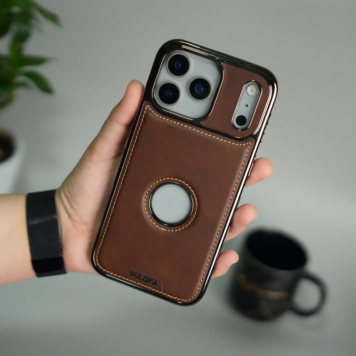iPhone 17 Pro Max Leather Case