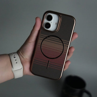 iPhone 17 Carbon Design Mag Ring Case Slim Protective Cover