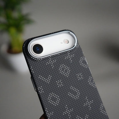 iPhone 17 Air Aramid Fiber Case | Slim MagSafe Cover | Black