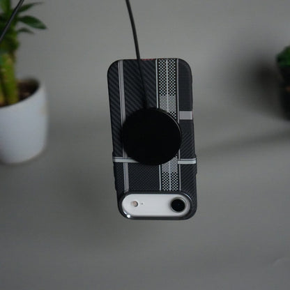 iPhone 17 Air Carbon Fiber Texture Design Hard Pc MagSafe Case Cover MixLine