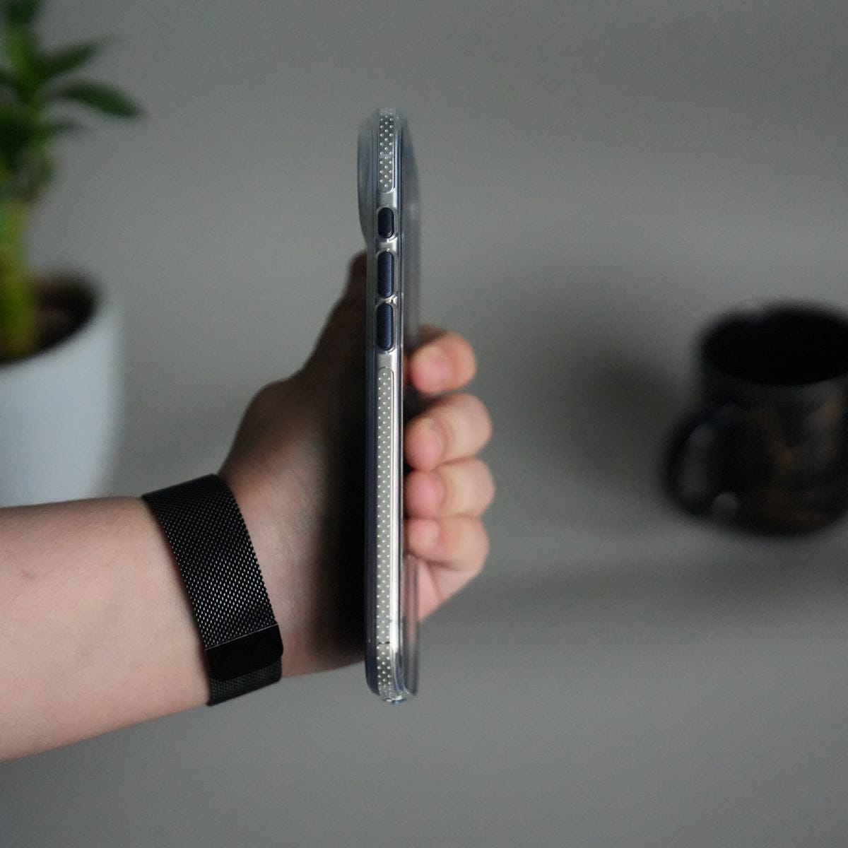 iPhone 17 Air Dual Color Shade Smoke Matte MagSafe Case Cover