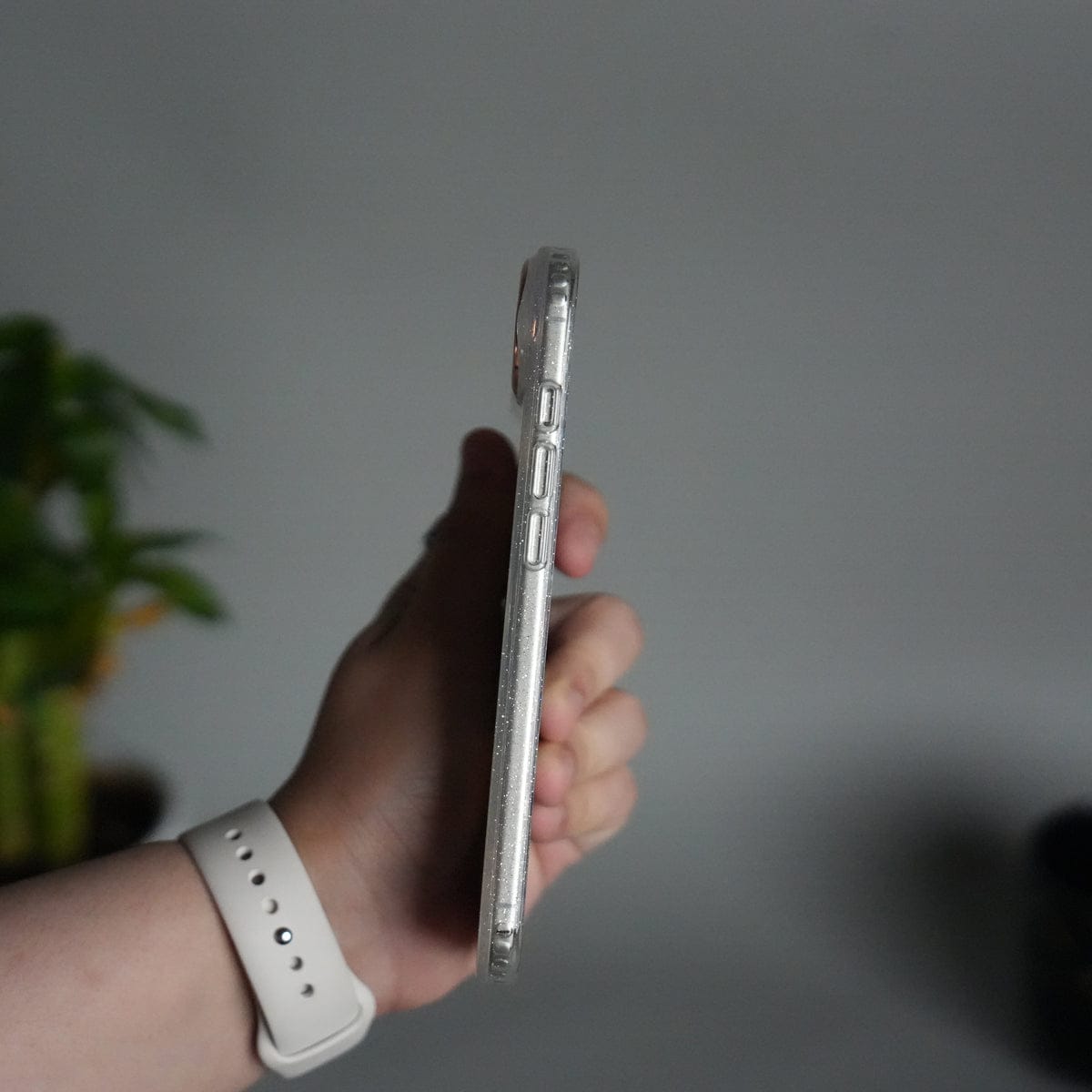 iPhone 17 Air Hard Crystal Transparent MagSafe Case | Anti-Yellow Clear Back Cover with Metal Camera Bump
