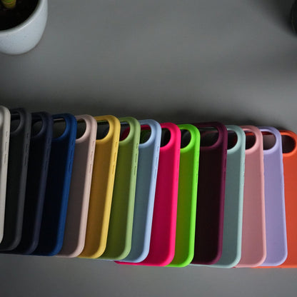 iPhone 17 Air Liquid Silicone Case Cover (Beige)