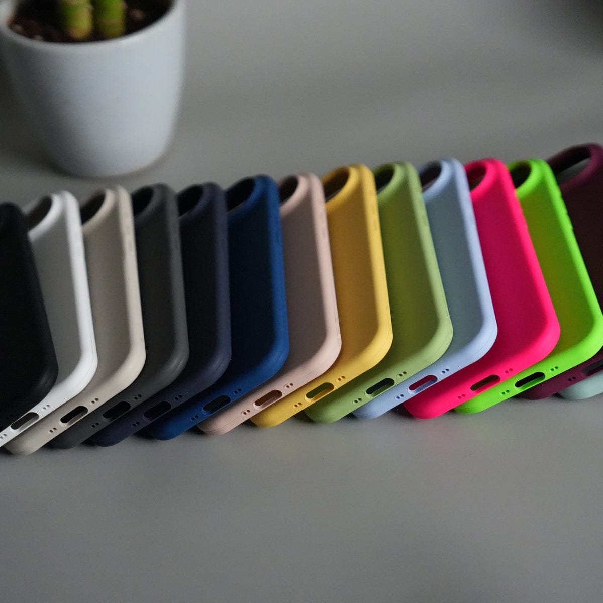 iPhone 17 Air Liquid Silicone Case Cover (Black)