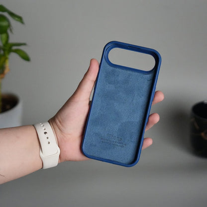 iPhone 17 Air Liquid Silicone Case Cover (Pacific Blue)