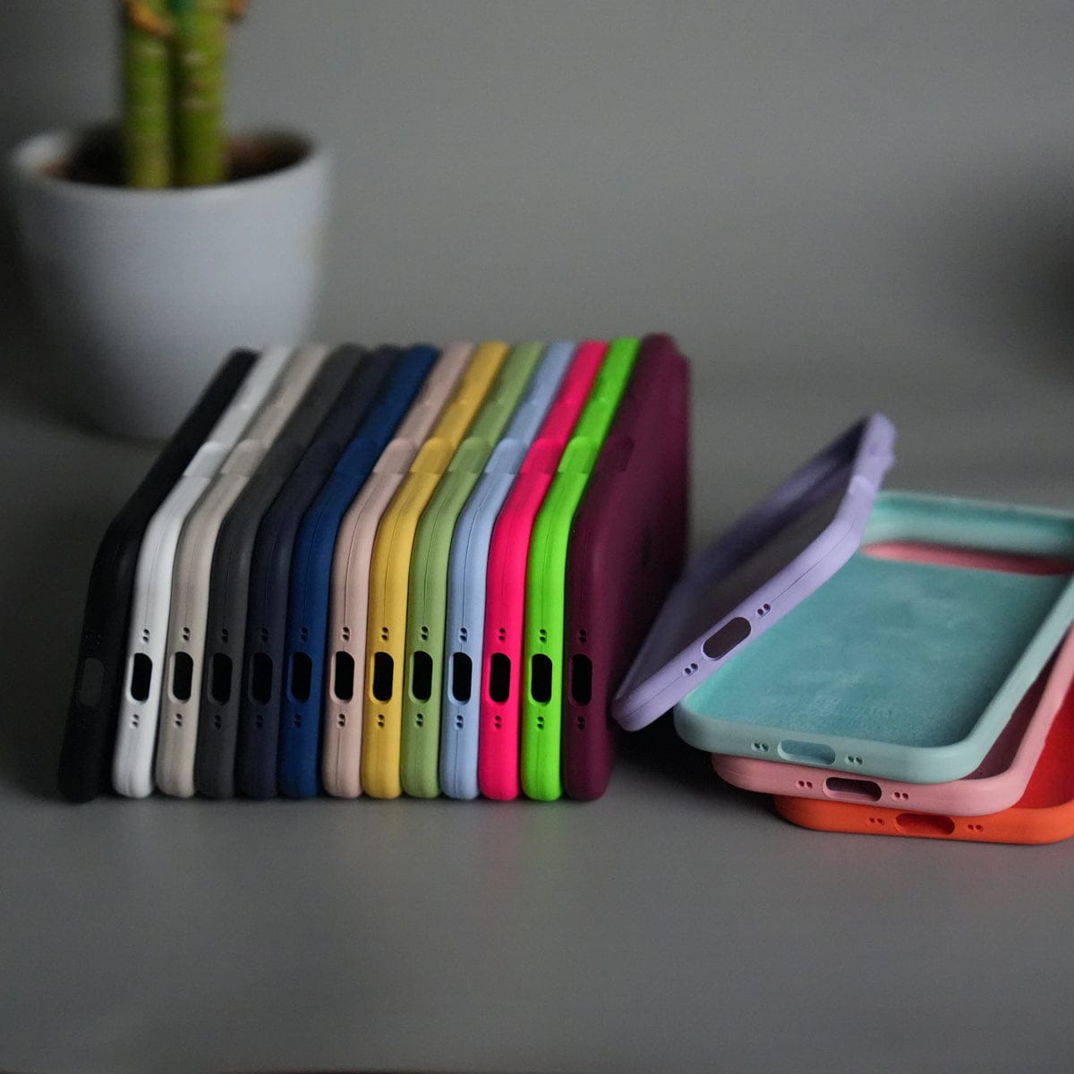 iPhone 17 Air Liquid Silicone Case Cover (Pacific Blue)