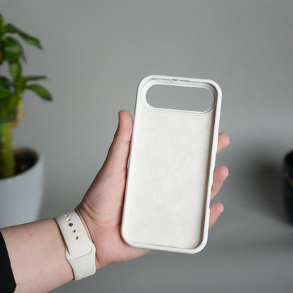 iPhone 17 Air Liquid Silicone Case Cover (White)