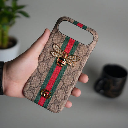 iPhone 17 Air Luxury 3D BEE Stripe Design Case Cover