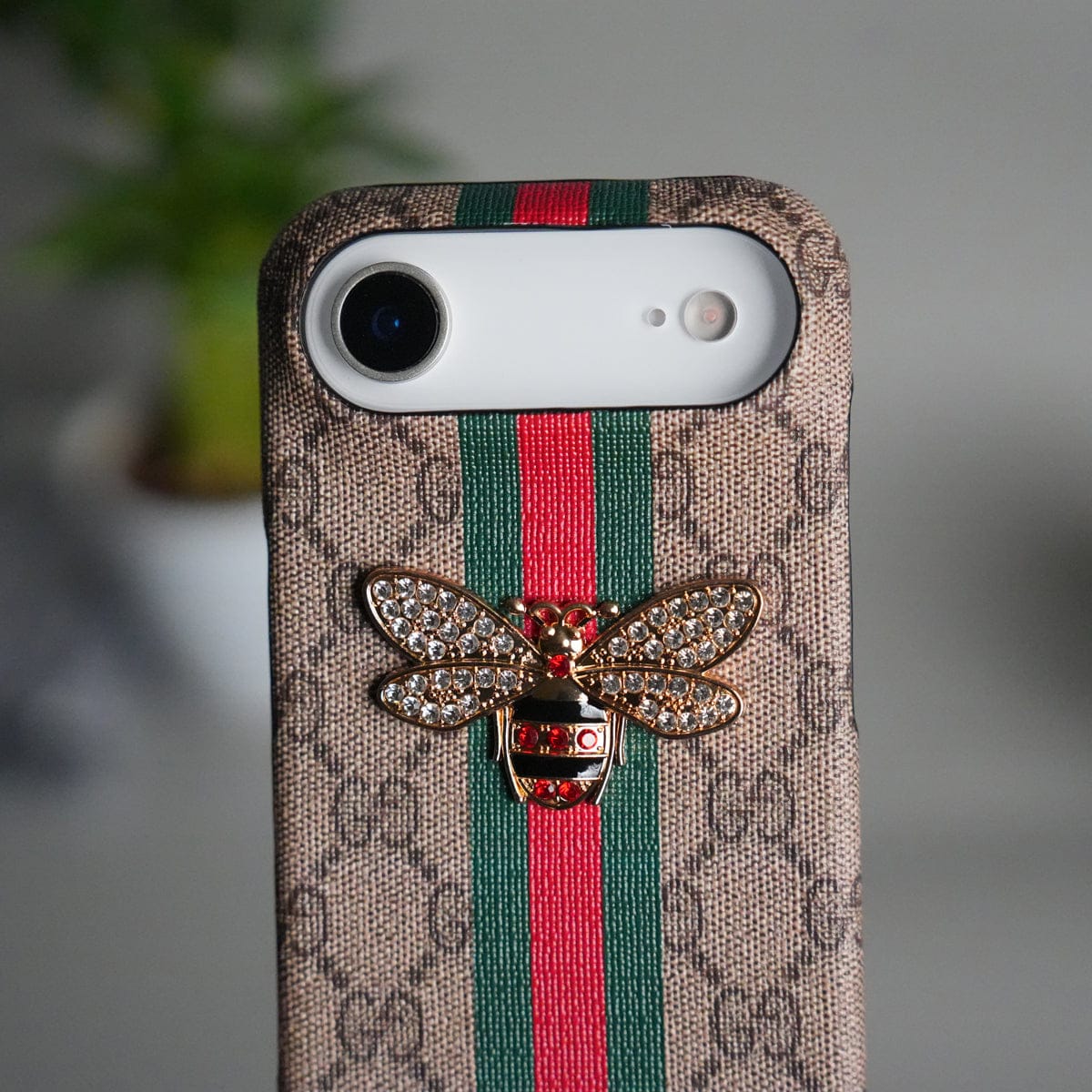 iPhone 17 Air Luxury 3D BEE Stripe Design Case Cover