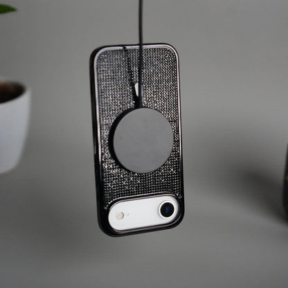 iPhone 17 Air Luxury Diamond Case Cover With MagSafe