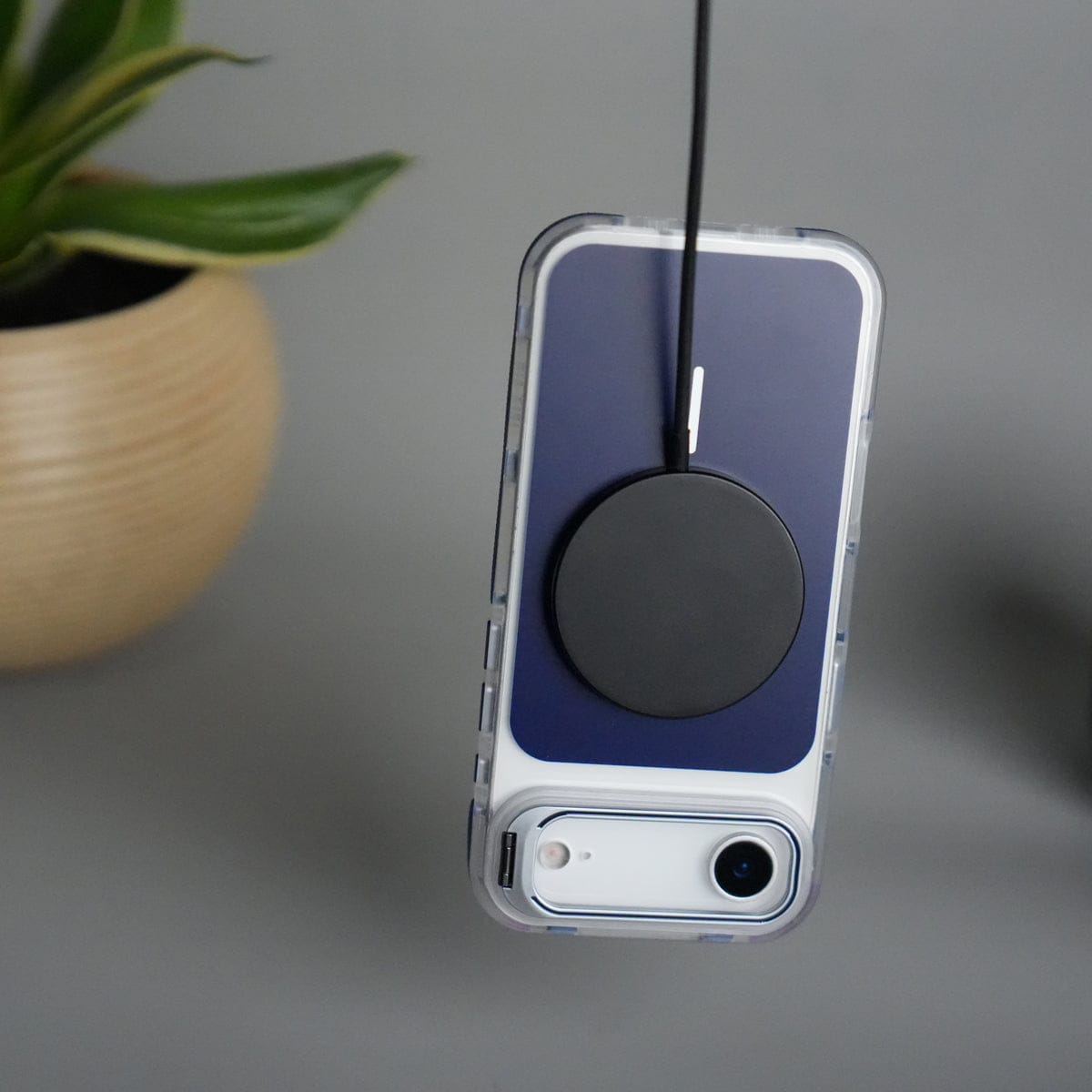 iPhone 17 Air MagSafe Case with Metal Camera Stand | Slim & Shockproof Protection