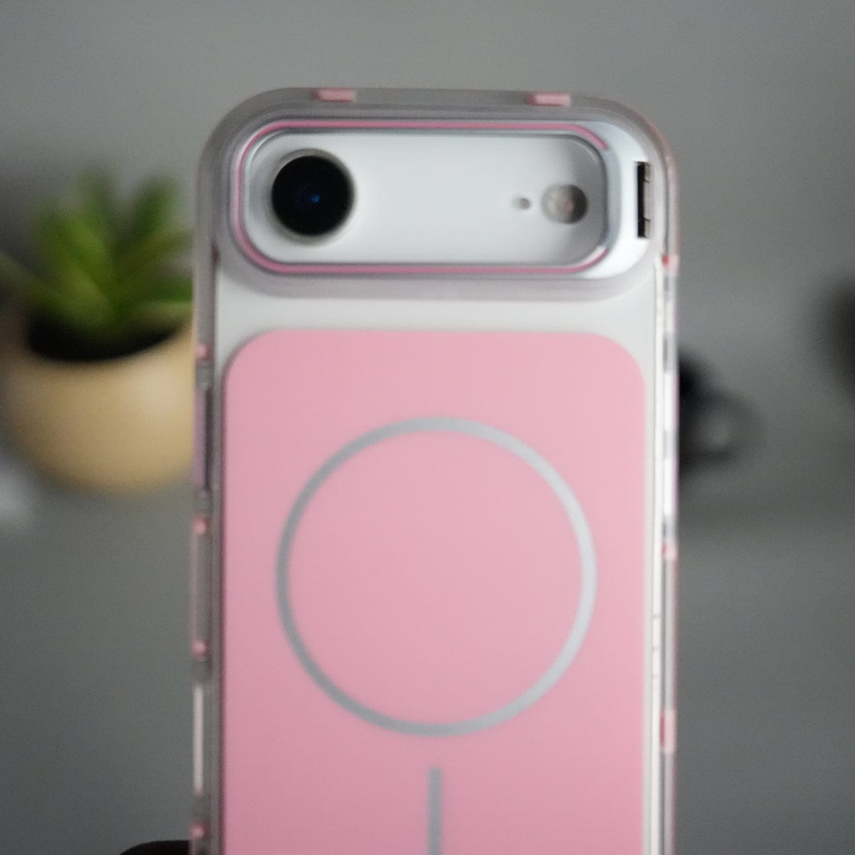 iPhone 17 Air MagSafe Case with Metal Camera Stand | Slim & Shockproof Protection