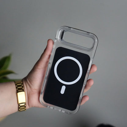 iPhone 17 Air MagSafe Case with Metal Camera Stand | Slim & Shockproof Protection