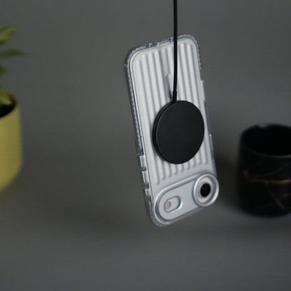 iPhone 17 Air MagSafe Suitcase Design Case | Shockproof Ribbed Texture Back Cover
